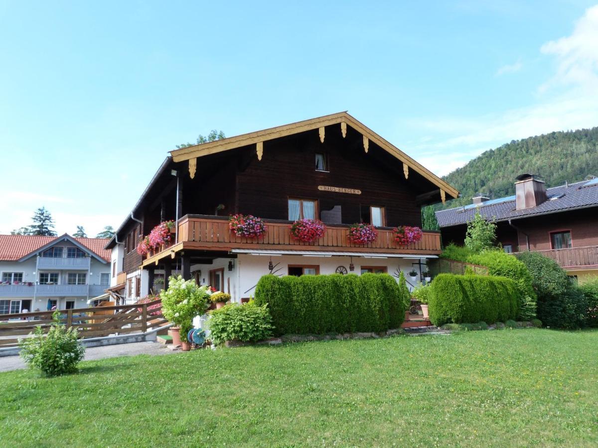 Gaestehaus Berger Inkl. Chiemgaukarte Ruhpolding Exteriör bild